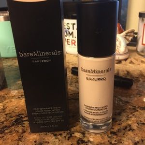 Bare minerals barepro foundation in fair